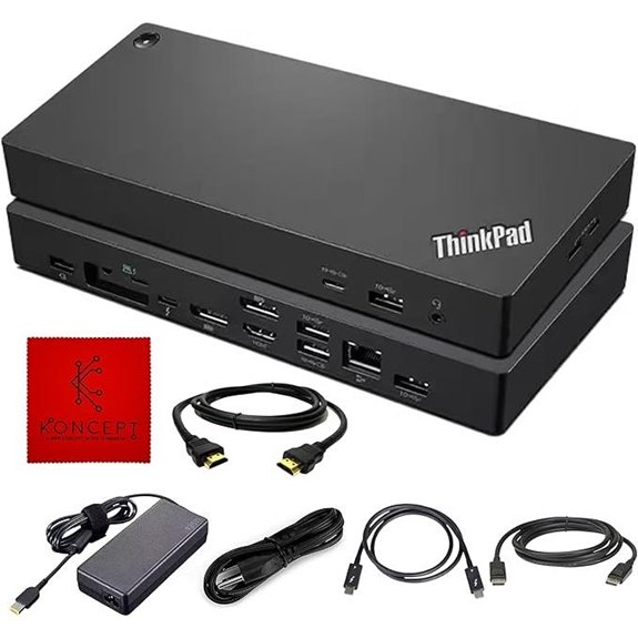 14 Best Professional Thunderbolt Docks for Marketing Workstations in 2026 14 Lenovo Thunderbolt 4 Docking Station with 135W Power