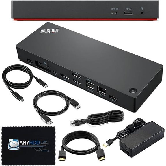 Lenovo Thinkpad USB-C Dock with 4K Support and Power