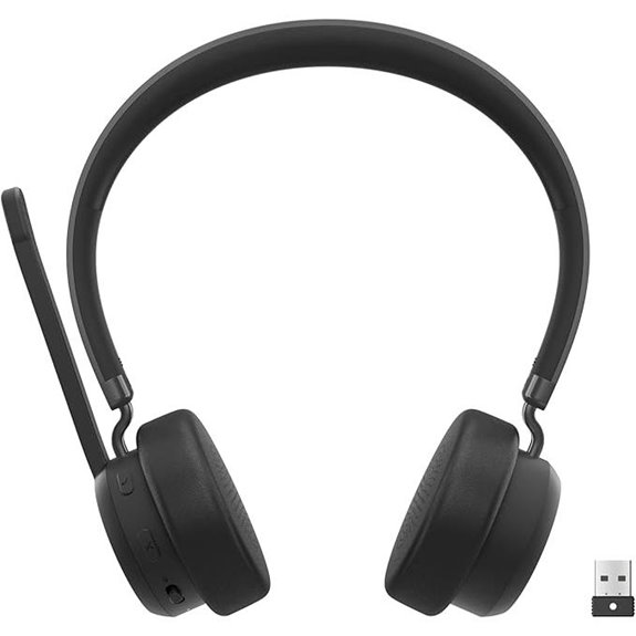 14 Best Professional Wireless Headsets for Remote Marketing Teams in 2026 9 Lenovo Wireless VoIP Headset with Noise-Canceling Mic