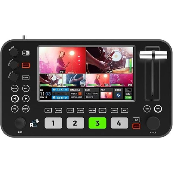 Video Switcher for Live Streaming and Recording