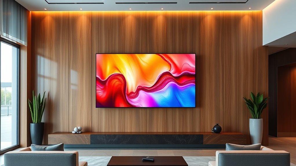 lobby tv display considerations