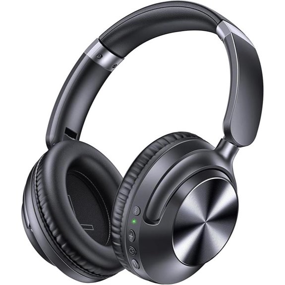 TAGRY Wireless Noise Cancelling Headphones with 100H Playtime