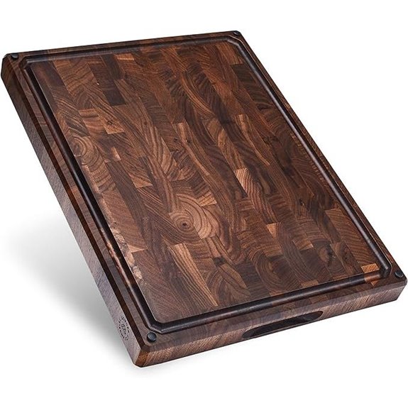 15 Best End Grain Cutting Boards for 2026 That Chefs Recommend 11 Sonder LA Alfred Black Walnut Cutting Board