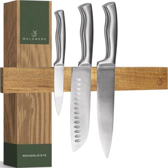 15 Best Magnetic Knife Strips for 2026 That Chefs Love 16 WALDWERK Magnetic Knife Strip with Acacia Wood
