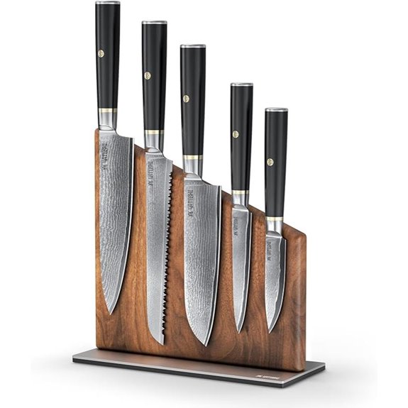 15 Best VG10 Knives for 2026 That Chefs Swear By 7 Yatoshi Magnetic Kitchen Knife Block Set (6 Pieces)