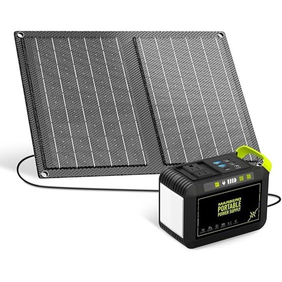 MARBERO 88.8Wh Solar Generator with 21W Panel