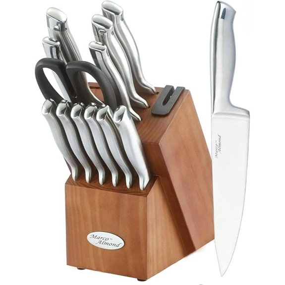 15 Best Knives for 2026 That Will Elevate Your Home Kitchen 13 Marco Almond 14-Piece Knife Block Set