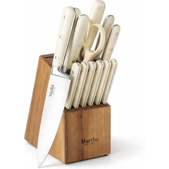 15 Best Knife Block Sets for 2026 That Chefs Swear By 7 Martha Stewart Eastwalk 14-Piece Cutlery Set