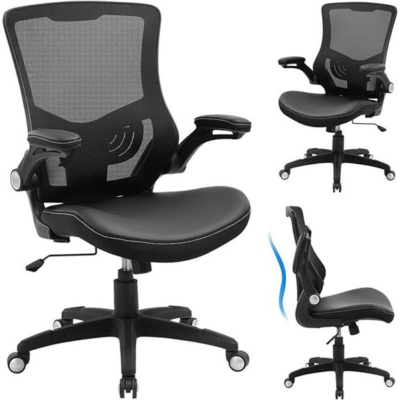 Ergonomic Office Chair with Mesh Back and Lumbar Support