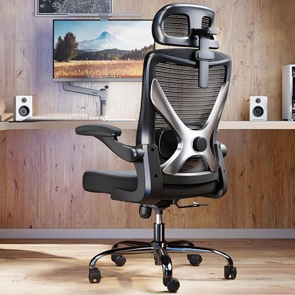 Ergonomic Mesh Office Chair with Lumbar Support