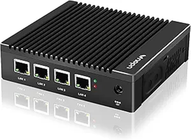Micro Firewall Mini Computer with Quad-Core Intel J4125