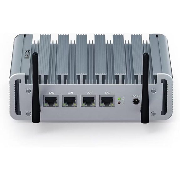 VENOEN Mini Firewall PC with 4 LAN Ports and WiFi