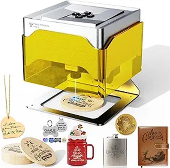 15 Best Desktop Laser Engravers for Branding Materials in 2026 12 Twotrees TS1 Mini Laser Engraving Machine