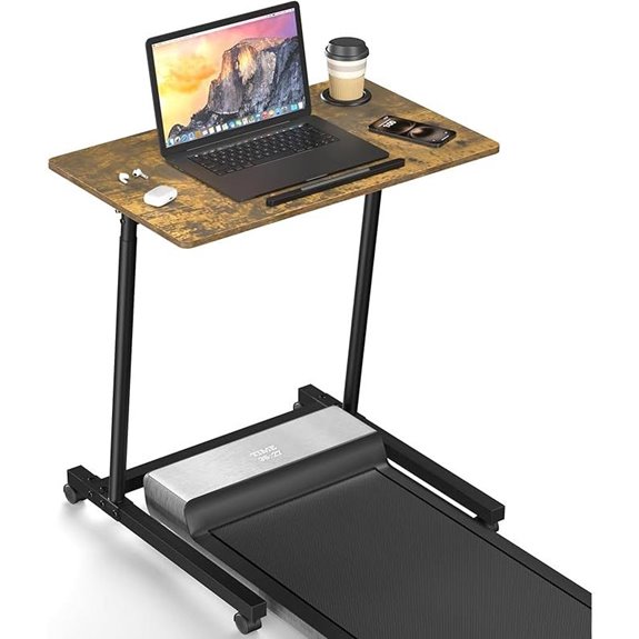 mobile adjustable treadmill