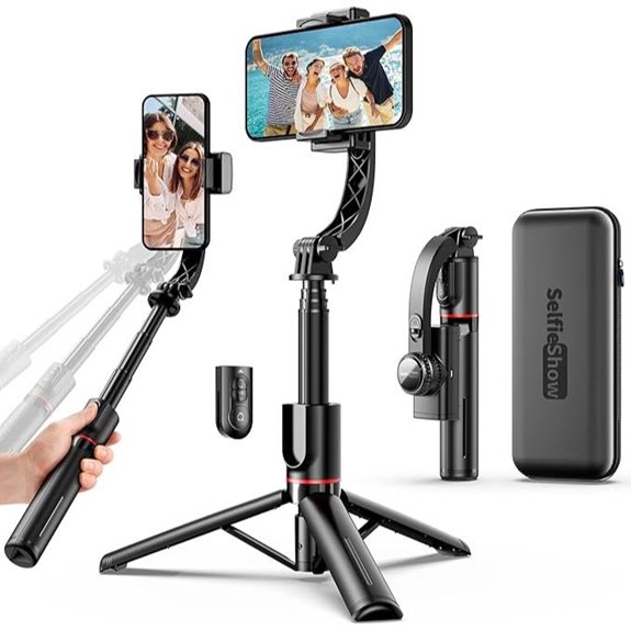 14 Best Top-Rated Camera Gimbals for Mobile Video Marketing in 2026 12 Smartphone Gimbal Stabilizer with Remote and Tripod