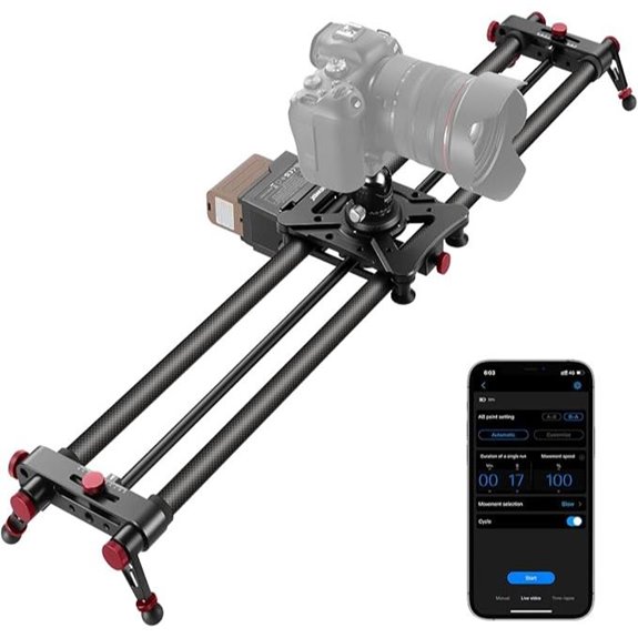 15 Best Motorized Camera Sliders for Cinematic Shots in 2026 15 NEEWER 31.5 Motorized Camera Slider with App Control