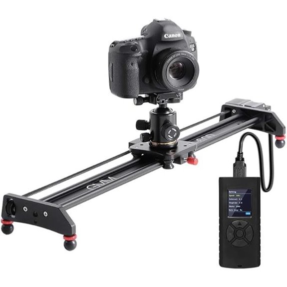 14 Best Top-Rated Motorized Camera Slider for Studio Filming in 2026 14 GVM 27” Motorized Camera Slider for DSLR Video