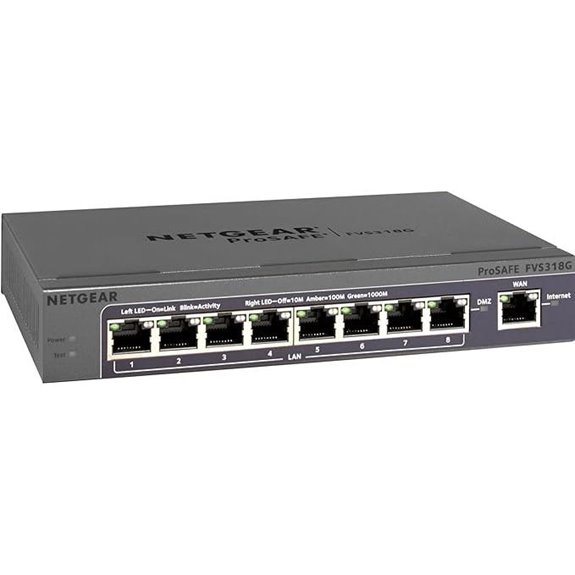Netgear FVS318G ProSafe 8 Port Gigabit VPN Firewall