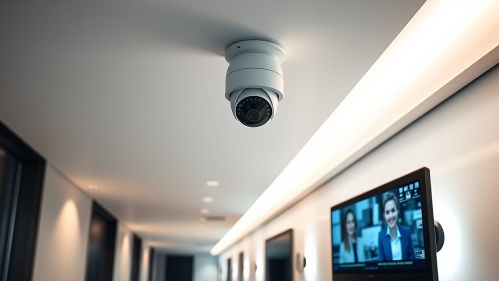 office security camera features