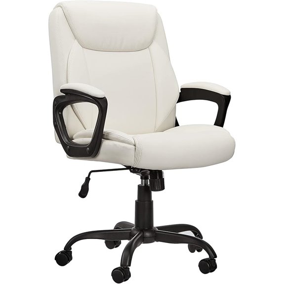 Amazon Basics Puresoft Padded Height-Adjustable Office Chair