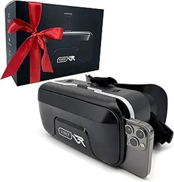 Kiiroo VR Headset for Phones with Adjustable IPD