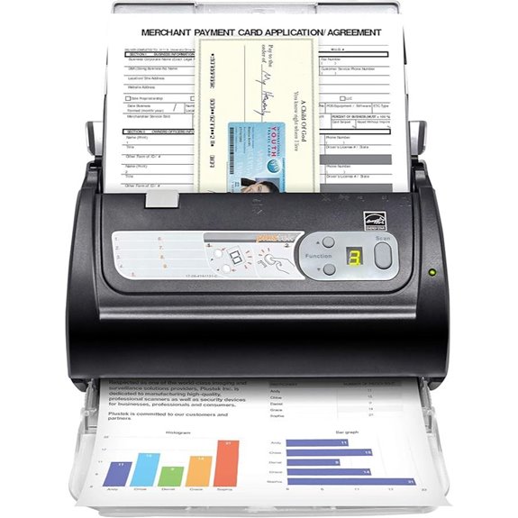 15 Best High-Speed Document Scanners for Agency Paperwork in 2026 13 Plustek PS188 Double-Sided Color Document Scanner