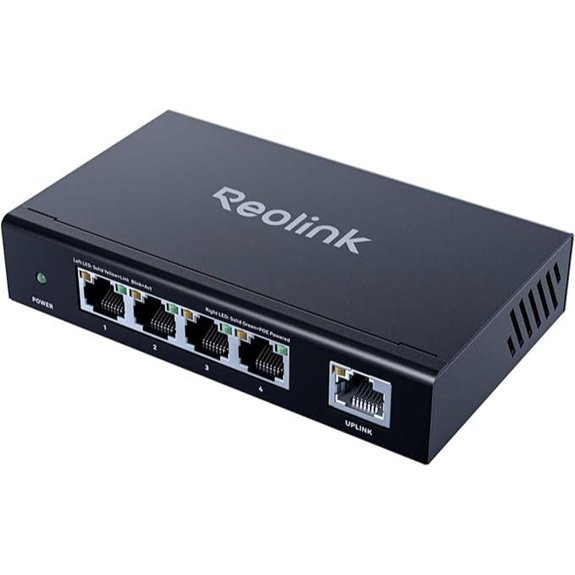 Reolink 4+1-Port PoE Switch for Security Cameras