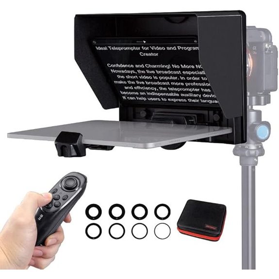 portable 10 inch teleprompter