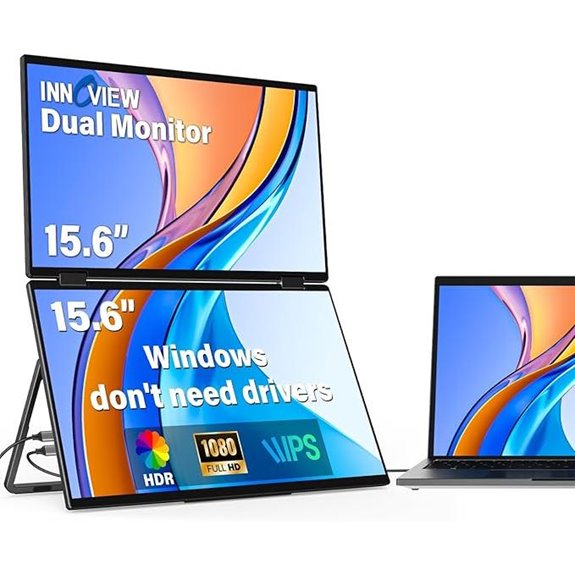 InnoView 15.6 FHD Portable Dual Monitor