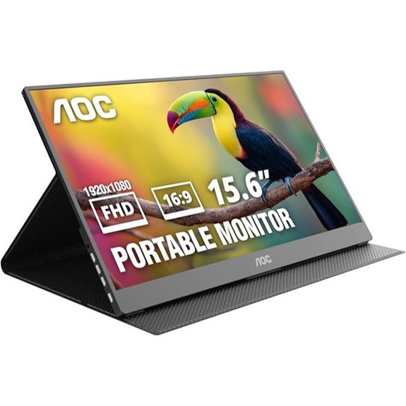 AOC 16T20 Portable 15.6 FHD Monitor with Speakers