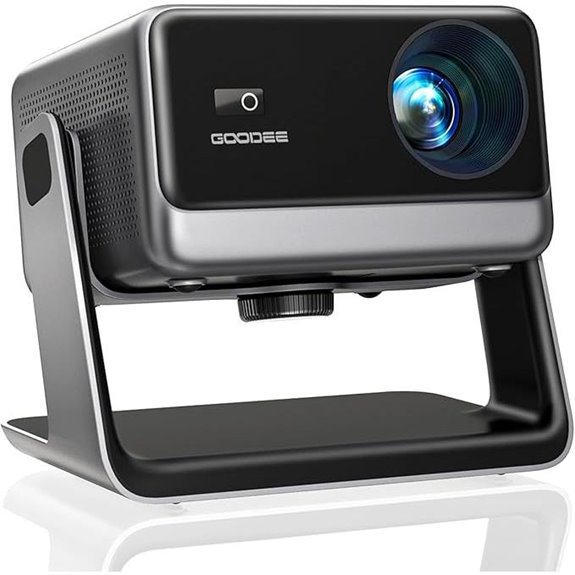 8 Best 4K Projectors for High-End Presentations on Amazon 8 GooDee Smart Portable 4K WiFi Bluetooth Projector