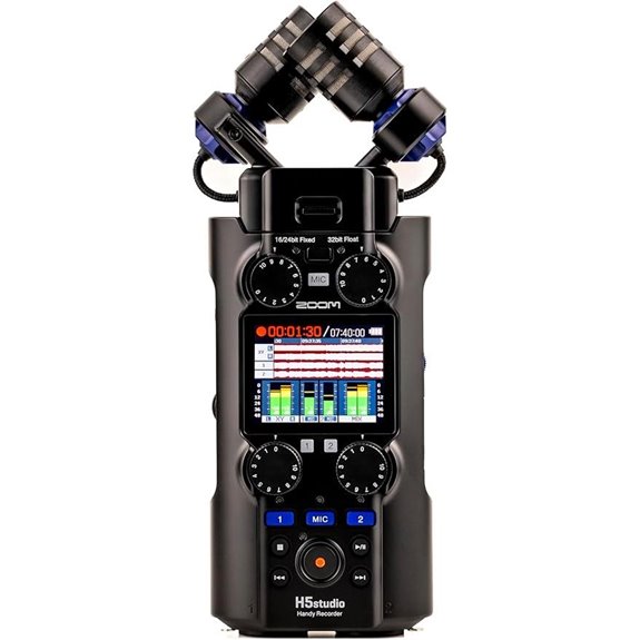 Zoom H5studio 6-Track 32-Bit Float Handy Recorder