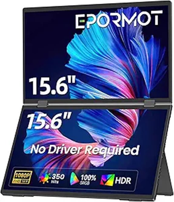 15 Best Dual-Screen Portable Monitors for Remote Work in 2026 17 Dual-Screen Portable Monitor with Foldable Stand