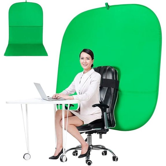 15 Best Top-Rated Green Screen for Live Streams on Amazon USA 15 Portable Green Screen Chair with Stand and Chroma Key