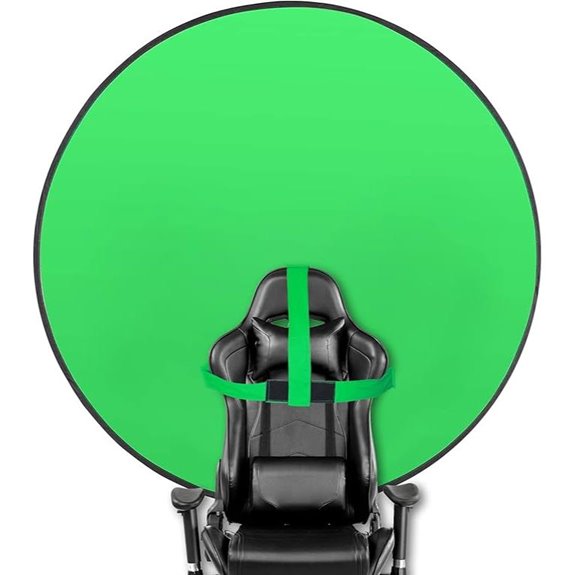 15 Best Top-Rated Green Screen for Live Streams on Amazon USA 4 Portable Green Screen Chair with Stand