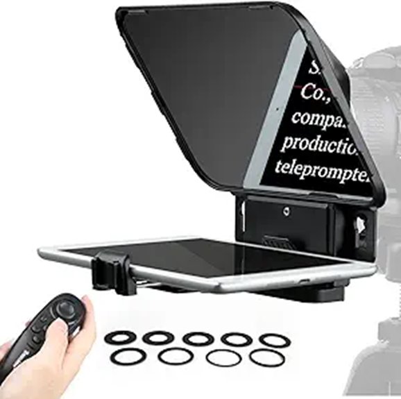 15 Best Premium Teleprompters for Video Scripts in 2026 14 Desview T3 Portable Teleprompter for iPad/iPhone