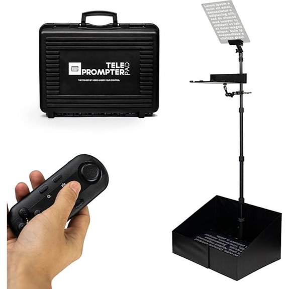 15 Best Premium Teleprompters for Video Scripts in 2026 9 iPresent PRO Portable Teleprompter for iPad & Monitor