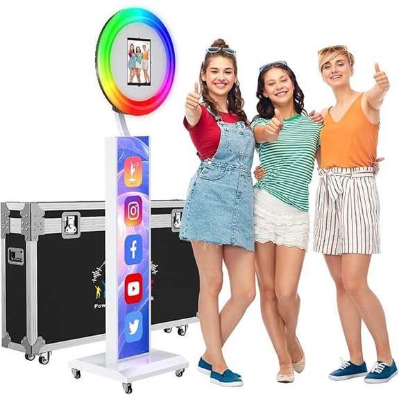 JIYANG Portable Photo Booth with Custom Logo