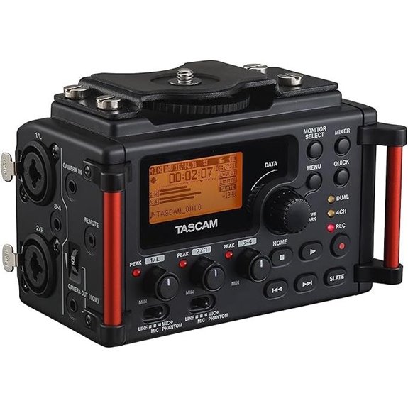 4 Top-Rated Field Audio Recorders for Video Shoots in 2026 4 TASCAM 4-Channel Portable Audio Recorder for Videographers