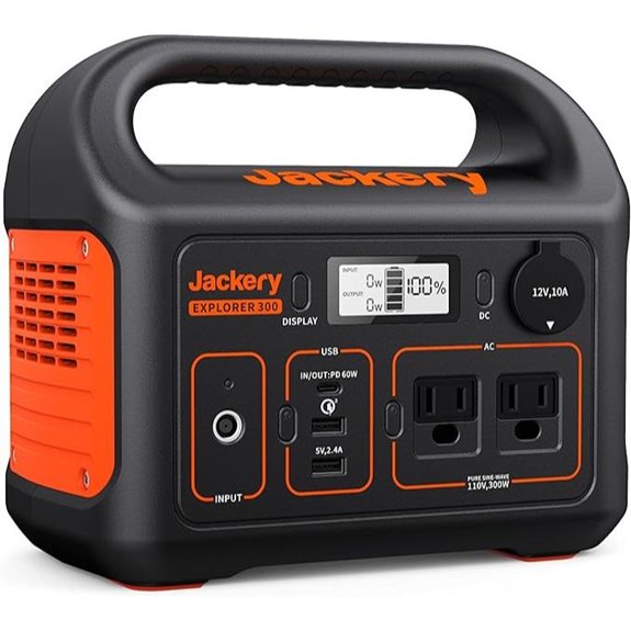 13 Best High-End Portable Power Stations for Mobile Offices in 2026 4 Jackery Explorer 300 Portable Solar Power Station