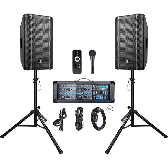 PRORECK Delta 128 2400W Bluetooth PA System