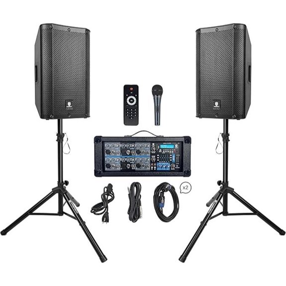 PRORECK Delta 126 2000W Bluetooth PA System