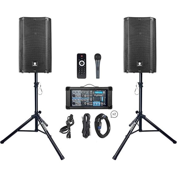 PRORECK DELTA 10 1800W Bluetooth PA System