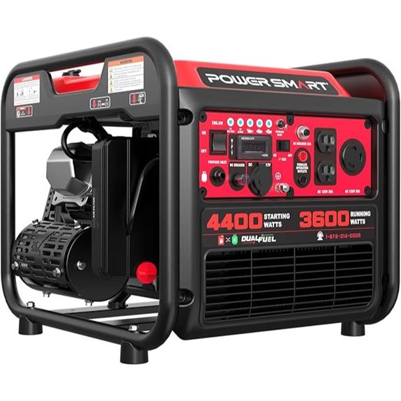PowerSmart 4400W Dual Fuel Inverter Generator