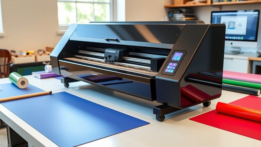 8 Top High-End Vinyl Cutter Machines for Small Business Success 19 precision versatility durability compatibility