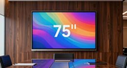 premium 75 inch 4k displays