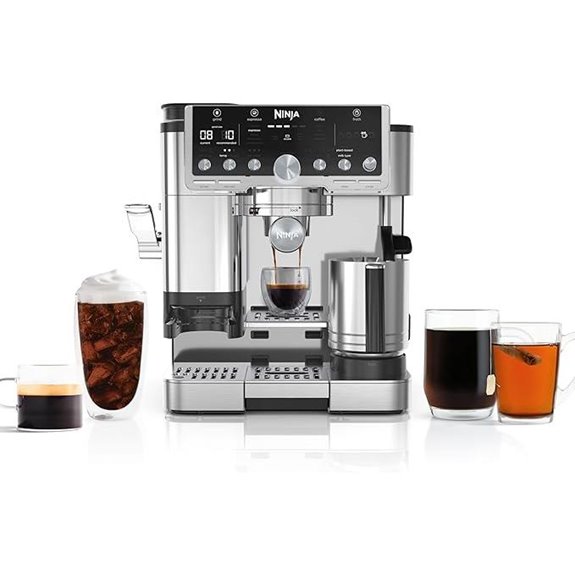 15 Top-Rated Espresso Machines for Studios in 2026 That Impress 4 Ninja Luxe Café Pro Espresso & Coffee Machine