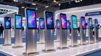 premium trade show digital kiosks