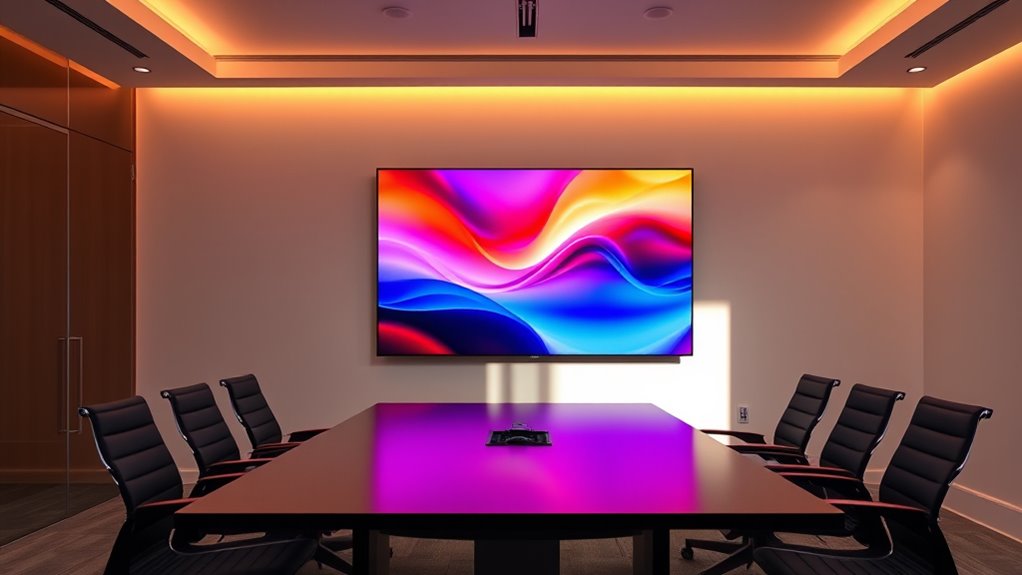 presentation ready display features