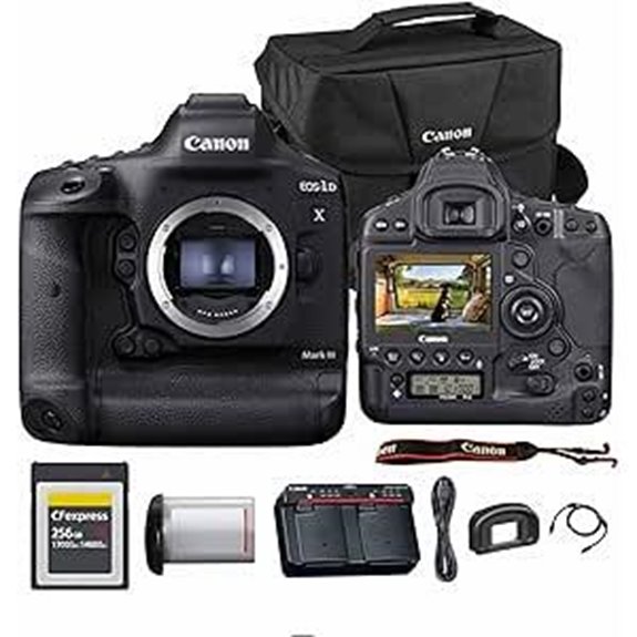 Canon EOS-1D X Mark III DSLR Camera Kit